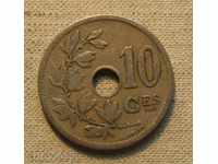 10 centimes 1904 Belgium-French legend
