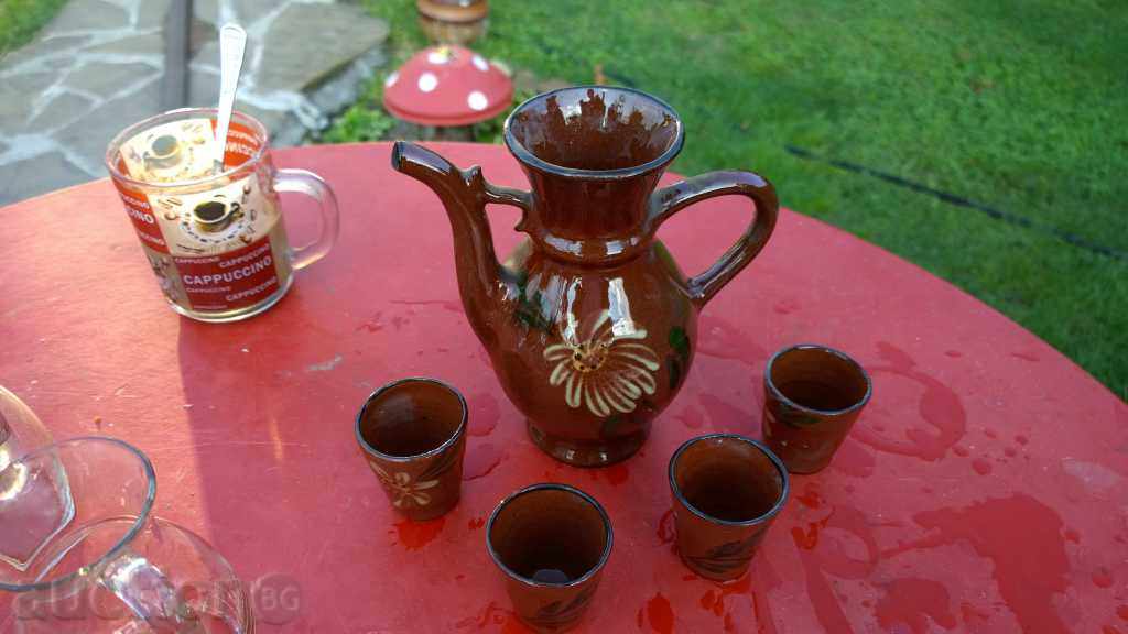 5633. STAR SERVICE FOR CRAZY GLAZED CERAMICS with price 11.00 BGN | € 5.62 5633. STAR SERVICE FOR CRAZY GLAZED CERAMICS with price 11.00 BGN | € 5.62