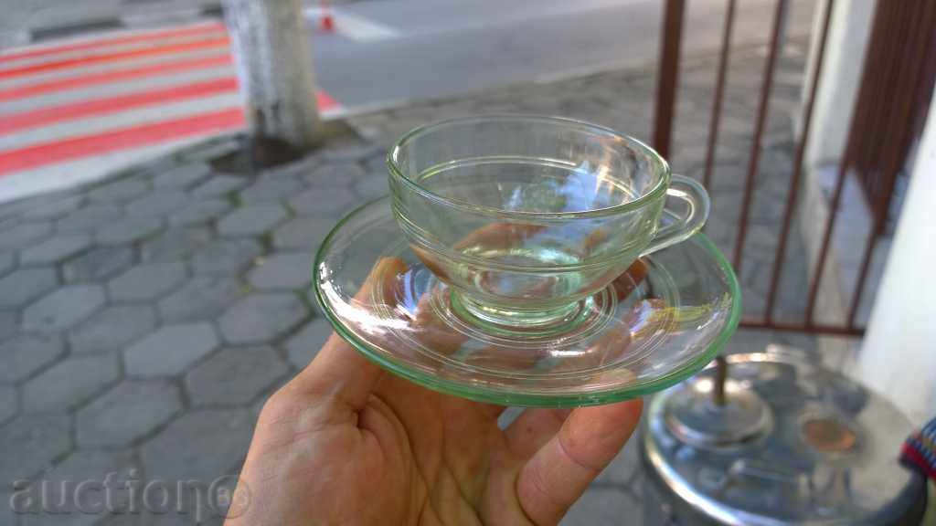 5655. STAR SERVICE FOR CAFET AND TEA OPEN GLASS BELOTHERM - 5 5655. STAR SERVICE FOR CAFET AND TEA OPEN GLASS BELOTHERM - 5