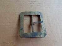 Old bronze cord, belt buckle, uniform, fastener
