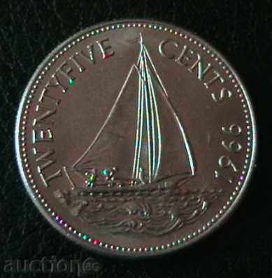 25 цента 1966, Бахамски острови