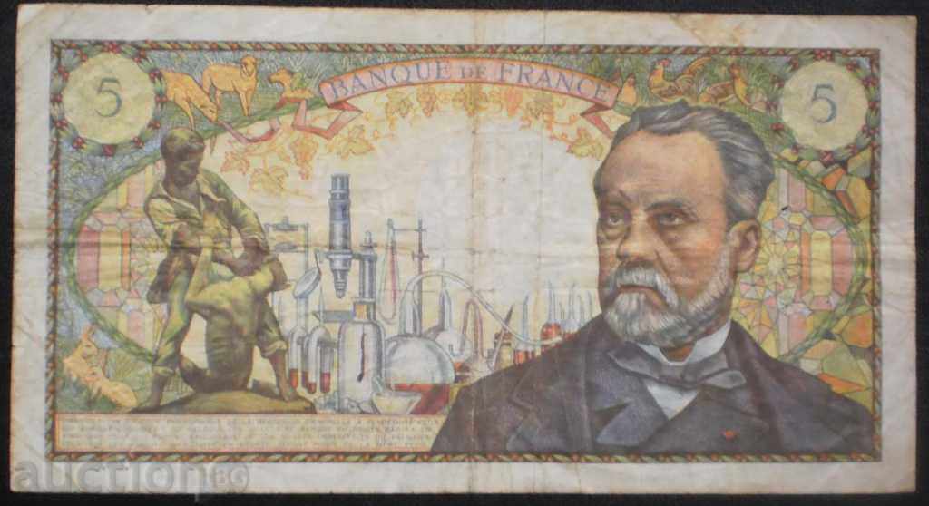 France 5 Franci 1968 bancnote destul de rare cu preț € 13.29 | 25.99 BGN