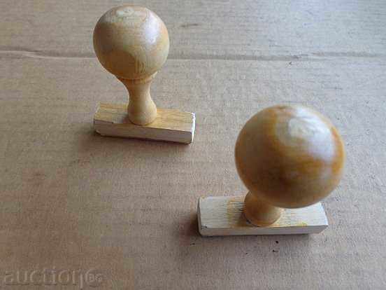 Delivery of Lot of two old wet prints, stamp Delivery of Lot of two old wet prints, stamp