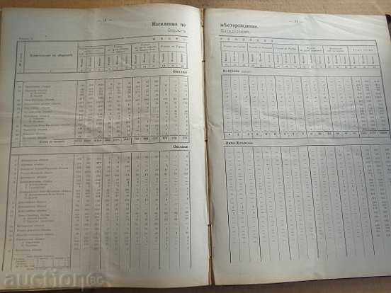 Auction  Old book "Population Census Results" 1893