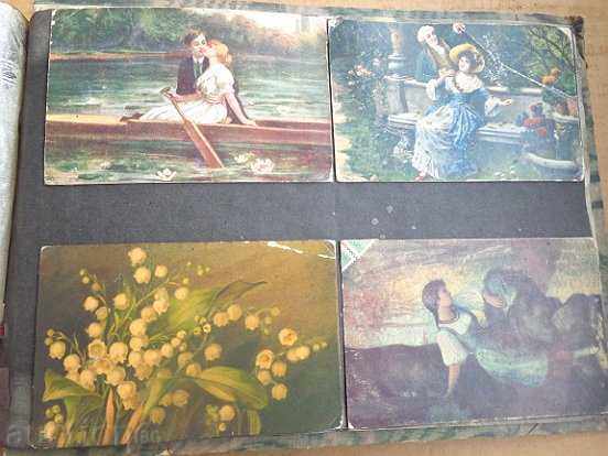Old album with postcards, postcard, early twentieth century - 5 Old album with postcards, postcard, early twentieth century - 5