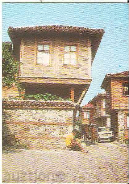 Card Bulgaria Sozopol Παλιά σπίτια 3 **