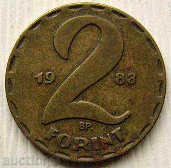 Унгария 2 форинта 1983 / Hungary 2 Forint 1983