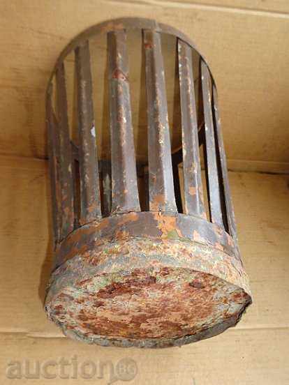 Auction An old metal bin from an office of the Earl of Sofia, Bulgaria Auction An old metal bin from an office of the Earl of Sofia, Bulgaria