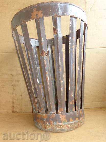 Delivery of An old metal bin from an office of the Earl of Sofia, Bulgaria Delivery of An old metal bin from an office of the Earl of Sofia, Bulgaria