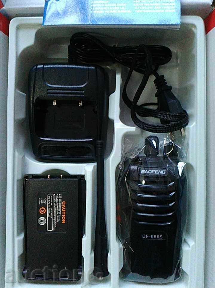 Baofeng Bf 666 5w 400-470 postul de radio Baofeng Bf-666s 5w cu preț 32.50 BGN | € 16.62 Baofeng Bf 666 5w 400-470 postul de radio Baofeng Bf-666s 5w cu preț 32.50 BGN | € 16.62