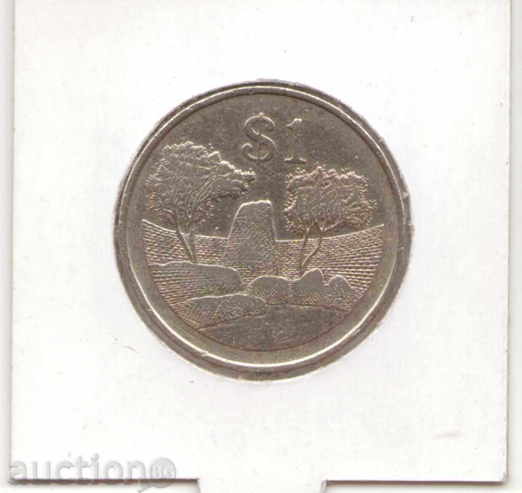 Δημοπρασία Ζιμπάμπουε-1 δολάριο-1980-KM# 6
