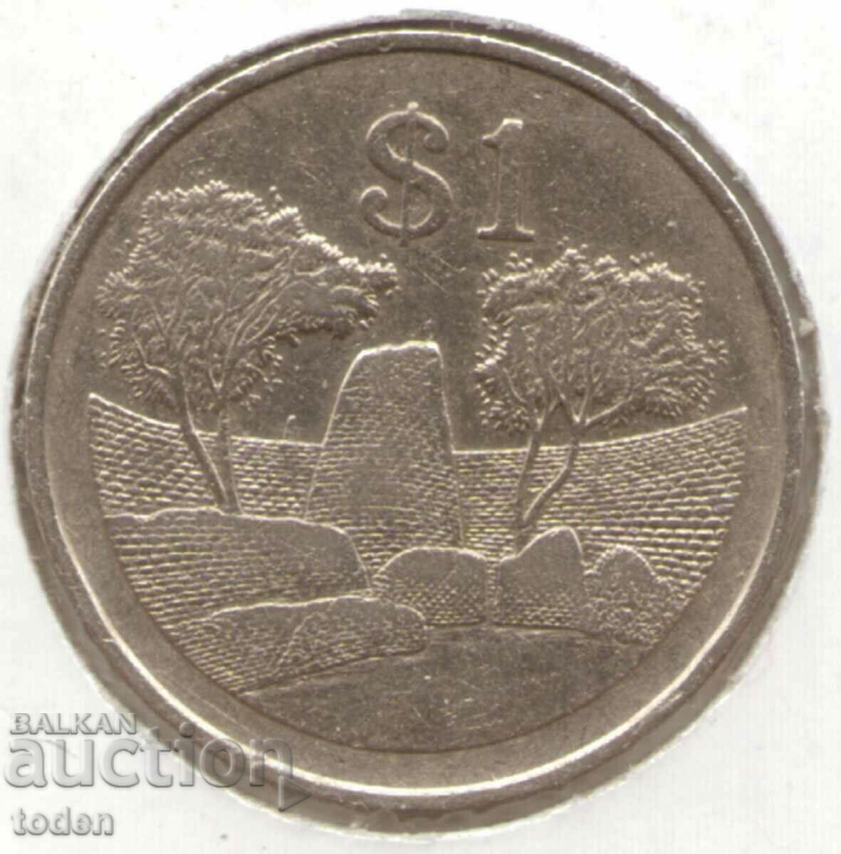 Ζιμπάμπουε-1 δολάριο-1980-KM# 6