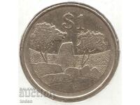 Zimbabwe-1 dolar-1980-KM# 6