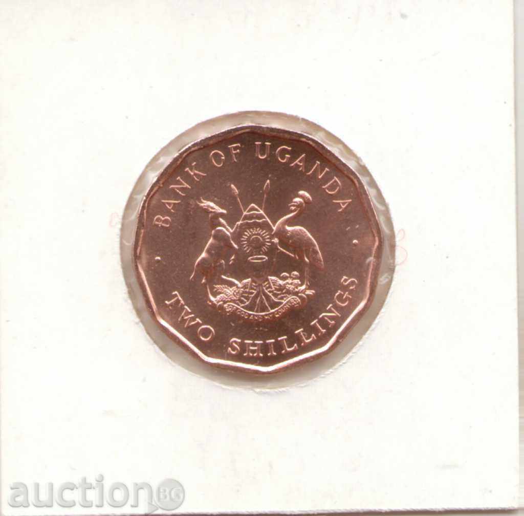 ++Uganda-2 Shillings-1987-KM# 28