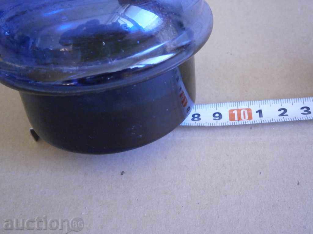 Auction  Glass tank for Viennese lamp