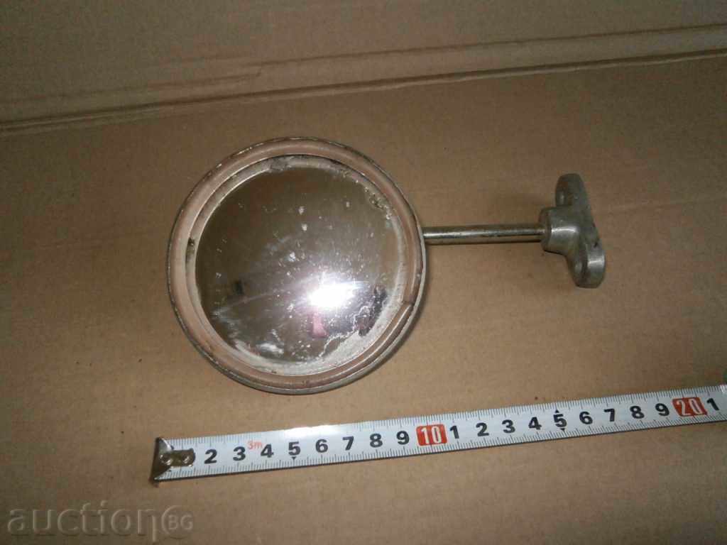 Auction mirror from a retro car Auction mirror from a retro car