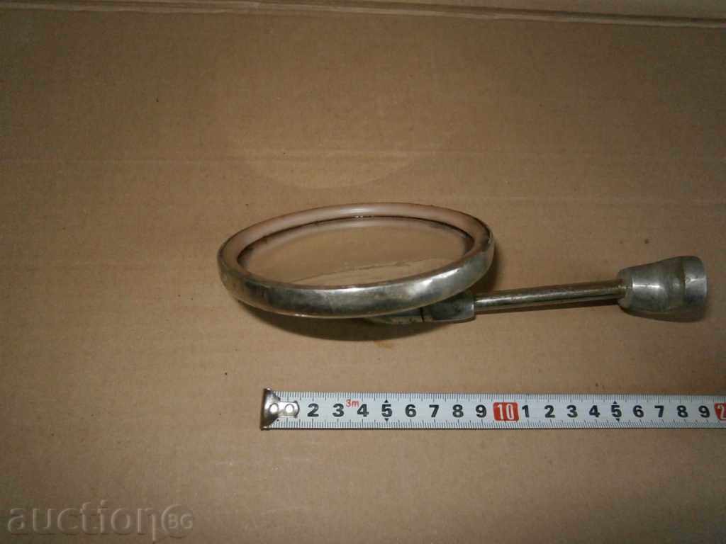 Delivery of mirror from a retro car Delivery of mirror from a retro car