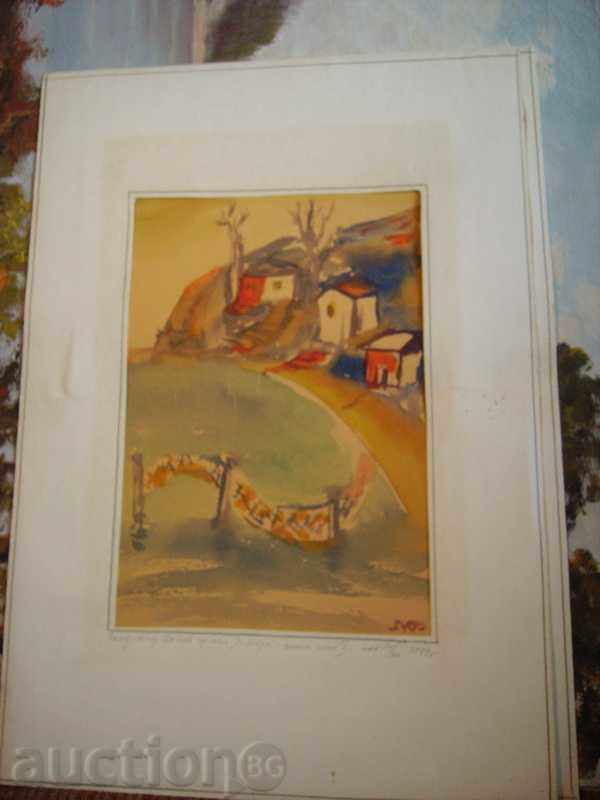 Auction I sell author's watercolor 2. Auction I sell author's watercolor 2.