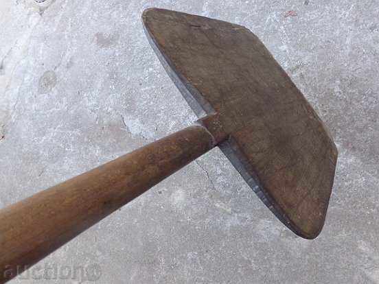 Old wooden big shovel, blade, wood for furnace - 6 Old wooden big shovel, blade, wood for furnace - 6