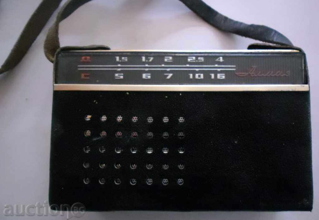 radio cu tranzistori - Diamond --- 1965 - URSS - RARE