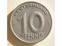Germany GDR 10 years 1948 A / 10 pfennig 1948 А
