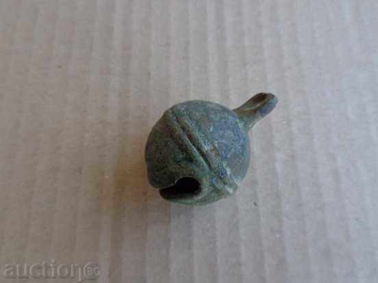 Old bronze nut-type bell, bell, chan