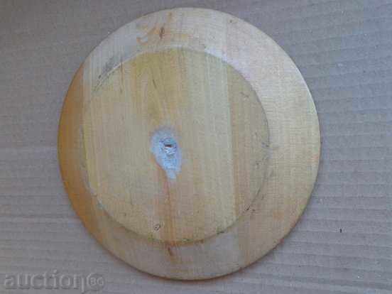 Delivery of Old wooden pyrograph wall plate, Bulgaria Delivery of Old wooden pyrograph wall plate, Bulgaria