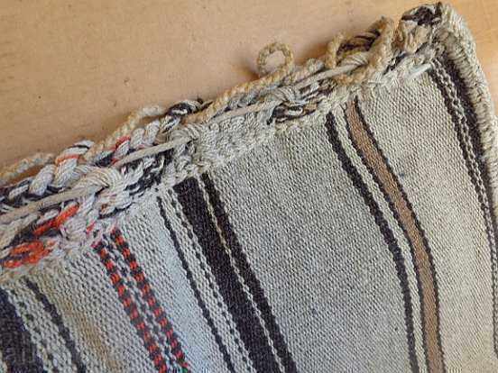 Old hand-woven very strong sack, Cossack - 6 Old hand-woven very strong sack, Cossack - 6