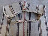 Old hand-woven very strong sack, Cossack