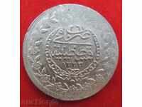 2 1/2 kurusha = 100 perechi AH 1223/26 Turcia argint