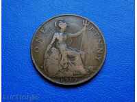 Marea Britanie 1 Penny 1919 - #2