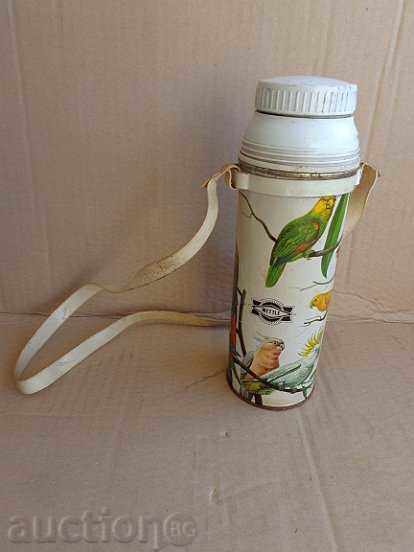 An old thermos from the 70s of the XX century