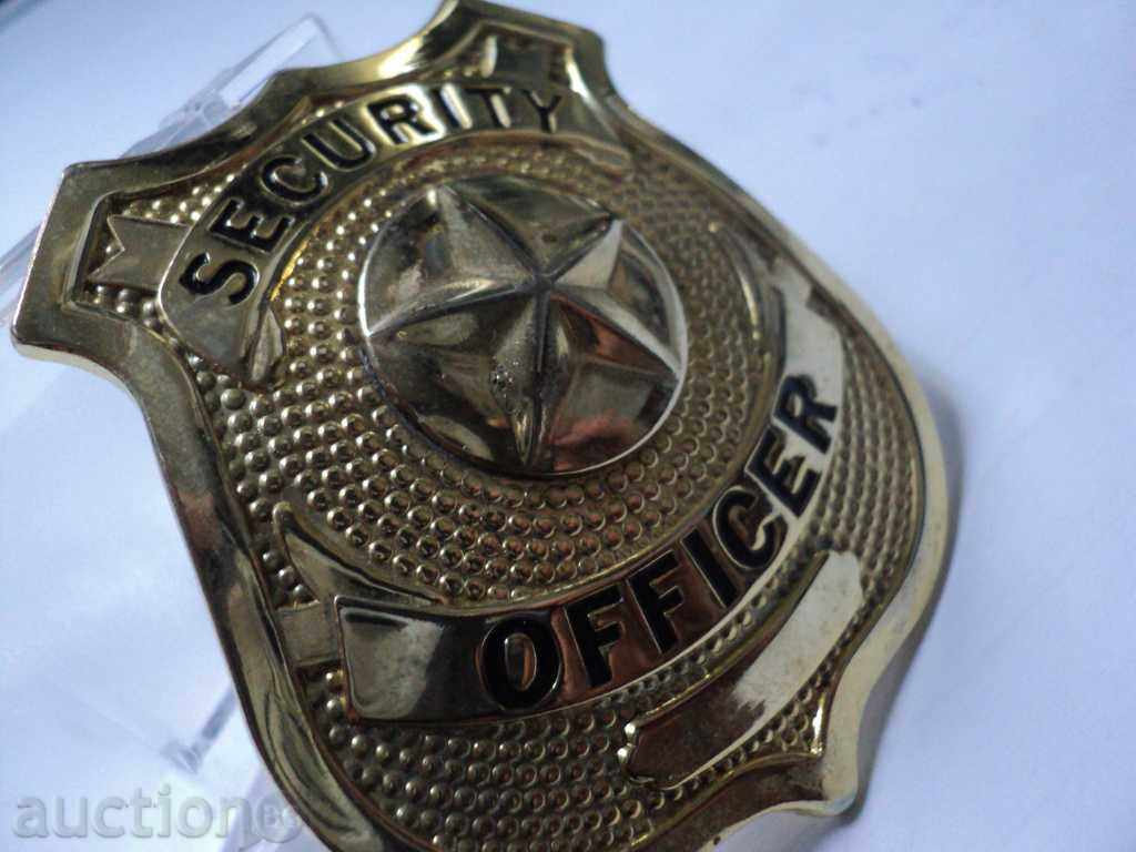 SECURITY OFFICER with price 30.00 BGN | € 15.34 SECURITY OFFICER with price 30.00 BGN | € 15.34