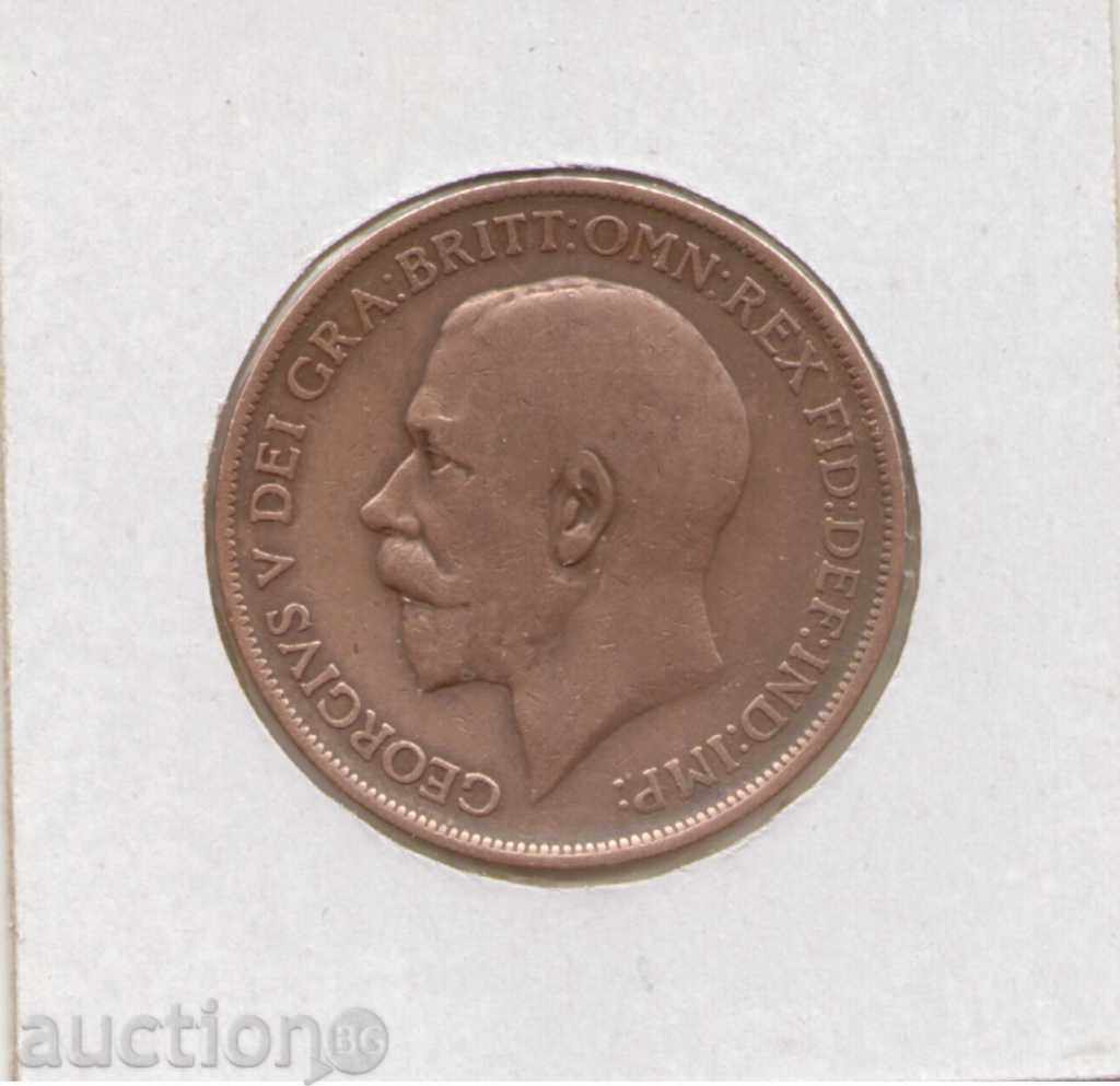 ++ United Kingdom-1 Penny-1912-KM # 810-George V ++ with price 3.00 BGN | € 1.53