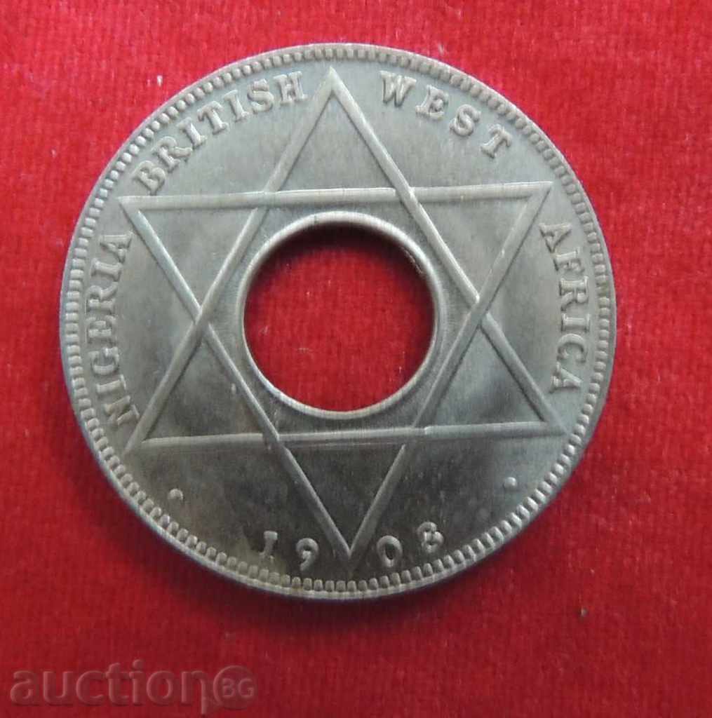 Една десета пени 1908 Нигерия - Брит . Зап Африка - КАЧЕСТВО с цена € 13.22 | 25.86 лв. Една десета пени 1908 Нигерия - Брит . Зап Африка - КАЧЕСТВО с цена € 13.22 | 25.86 лв.