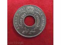 One tenth of a penny 1908 Nigeria - Brit. Zap Africa - QUALITY