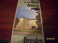 STARA ADVERTISING BROCHURE DIPLYANKA - HOTEL ASTORIA DRAZDEN