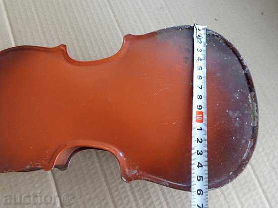 Παιδικό παιχνίδι κασσίτερου βιολί ΕΣΣΔ, της δεκαετίας του '60 - 5