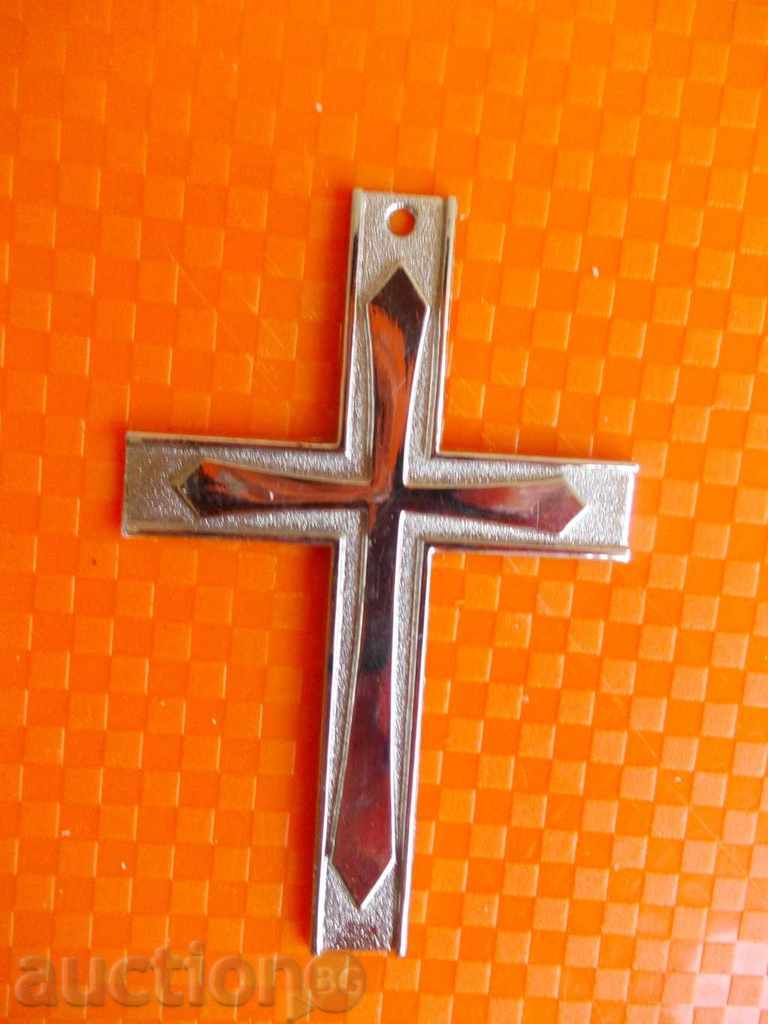Old brass cross