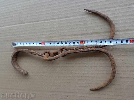Auction Old forged hook, quail, anchor, hook for diving Auction Old forged hook, quail, anchor, hook for diving
