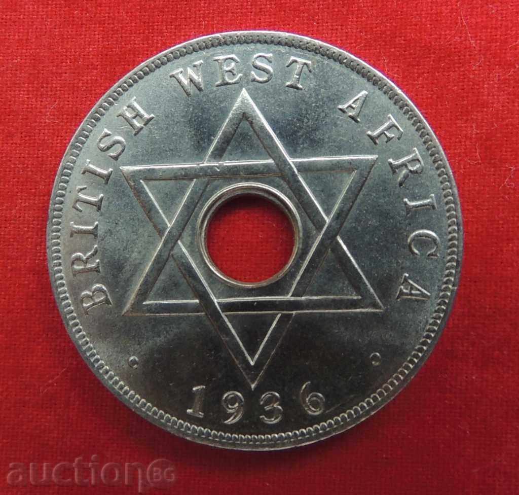 1 пени 1936 KN Британска зап.африка с цена € 15.29 | 29.90 лв.