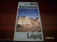 OLD ADVERTISING BROCHURE DIPLYANKA - HOTEL INTERNATIONAL LEIPZIG