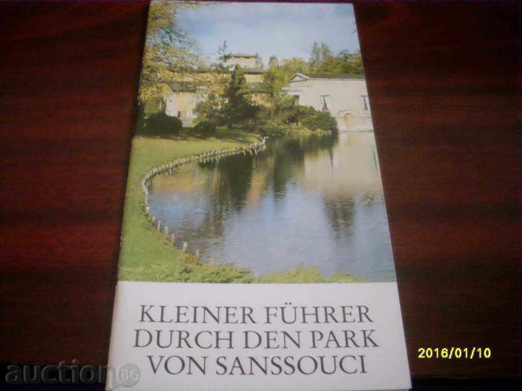 OLD ADVERTISING BROCHURE FOLDER - SANSSOUCI OLD ADVERTISING BROCHURE FOLDER - SANSSOUCI