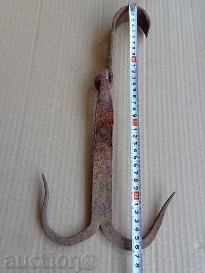 Εκδορά άγκιστρο, άγκιστρο, σφυρήλατο σίδηρο - 6 Εκδορά άγκιστρο, άγκιστρο, σφυρήλατο σίδηρο - 6