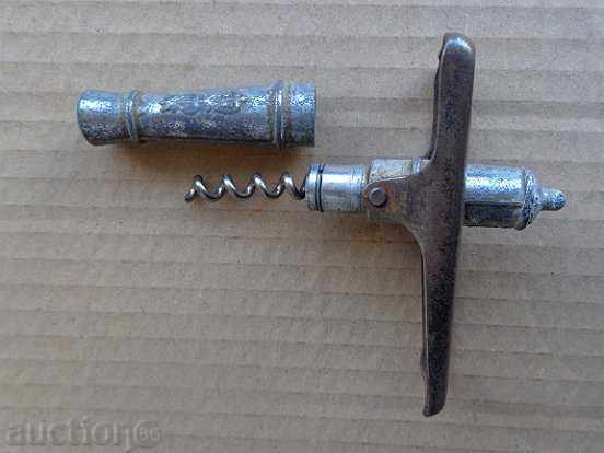 Old Soviet corkscrew opener, cannon, USSR, with price 34.00 BGN | € 17.38 Old Soviet corkscrew opener, cannon, USSR, with price 34.00 BGN | € 17.38