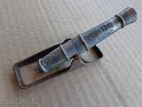 Old Soviet corkscrew opener, cannon, USSR,