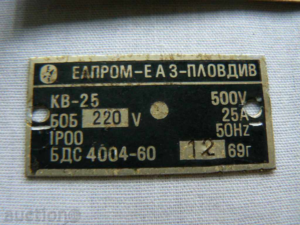 Auction Old metal plates Auction Old metal plates