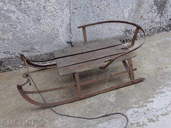 Old forged sled, children's toy, first half of the 20th century with price € 38.59 | 75.48 BGN