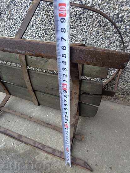 Old forged sled, children's toy, first half of the 20th century - 6 Old forged sled, children's toy, first half of the 20th century - 6