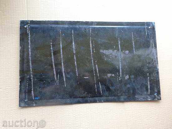 Enamel social plate, plate, redkazh - 5